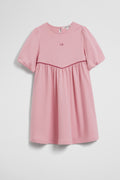 Short Sleeve Fleece Dress