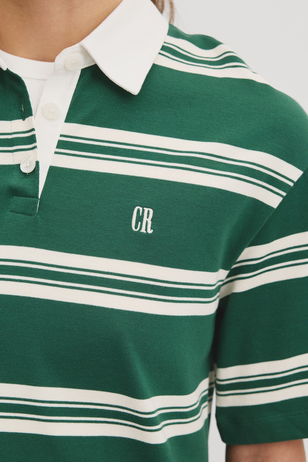 Australian Cotton Stripe Mini Rugby Dress
