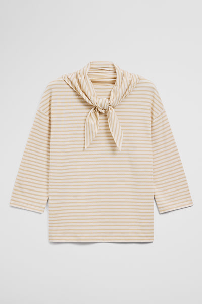 Australian Cotton Scarf Crop Sleeve T-Shirt