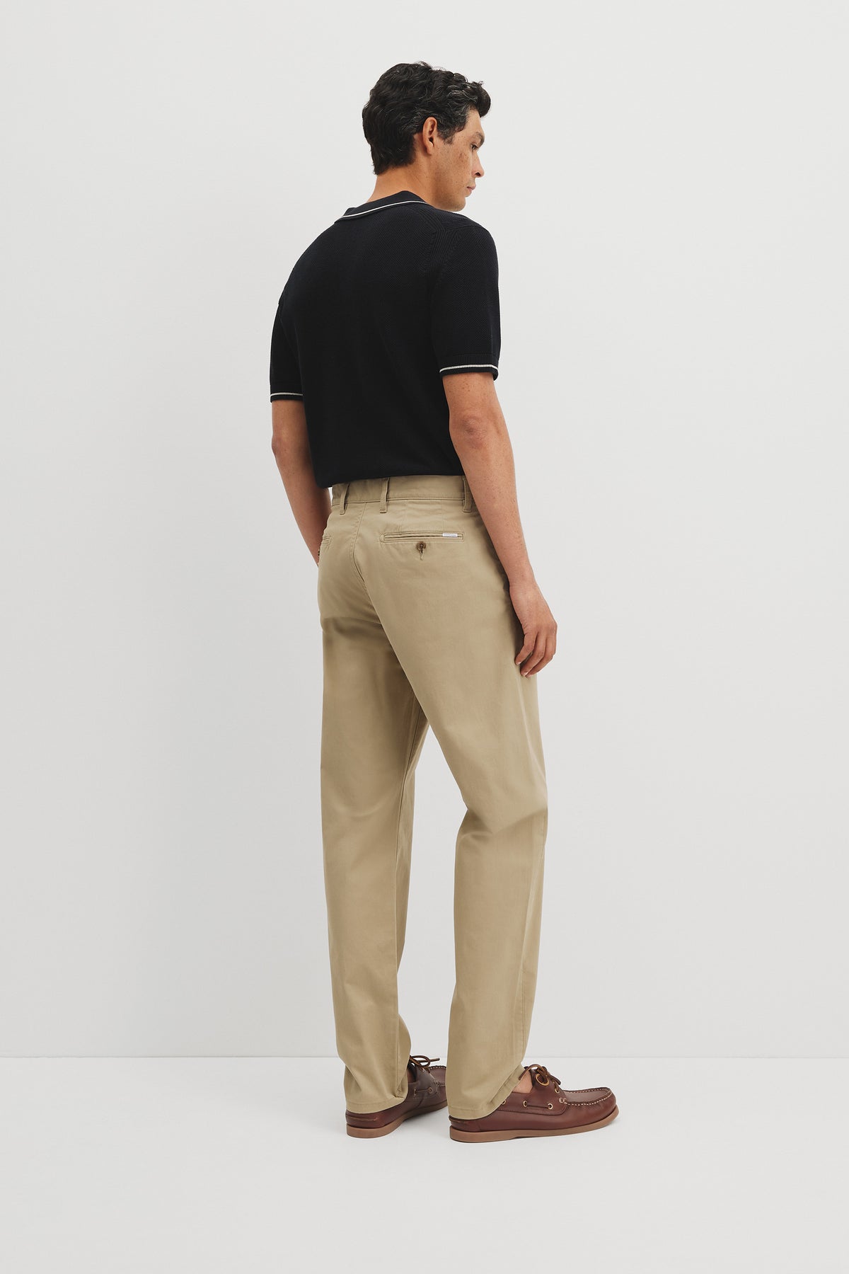 Australian Cotton Pleated Chino