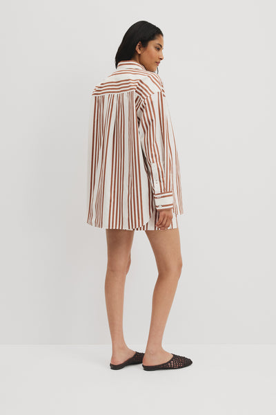 Stripe Poplin Shirt