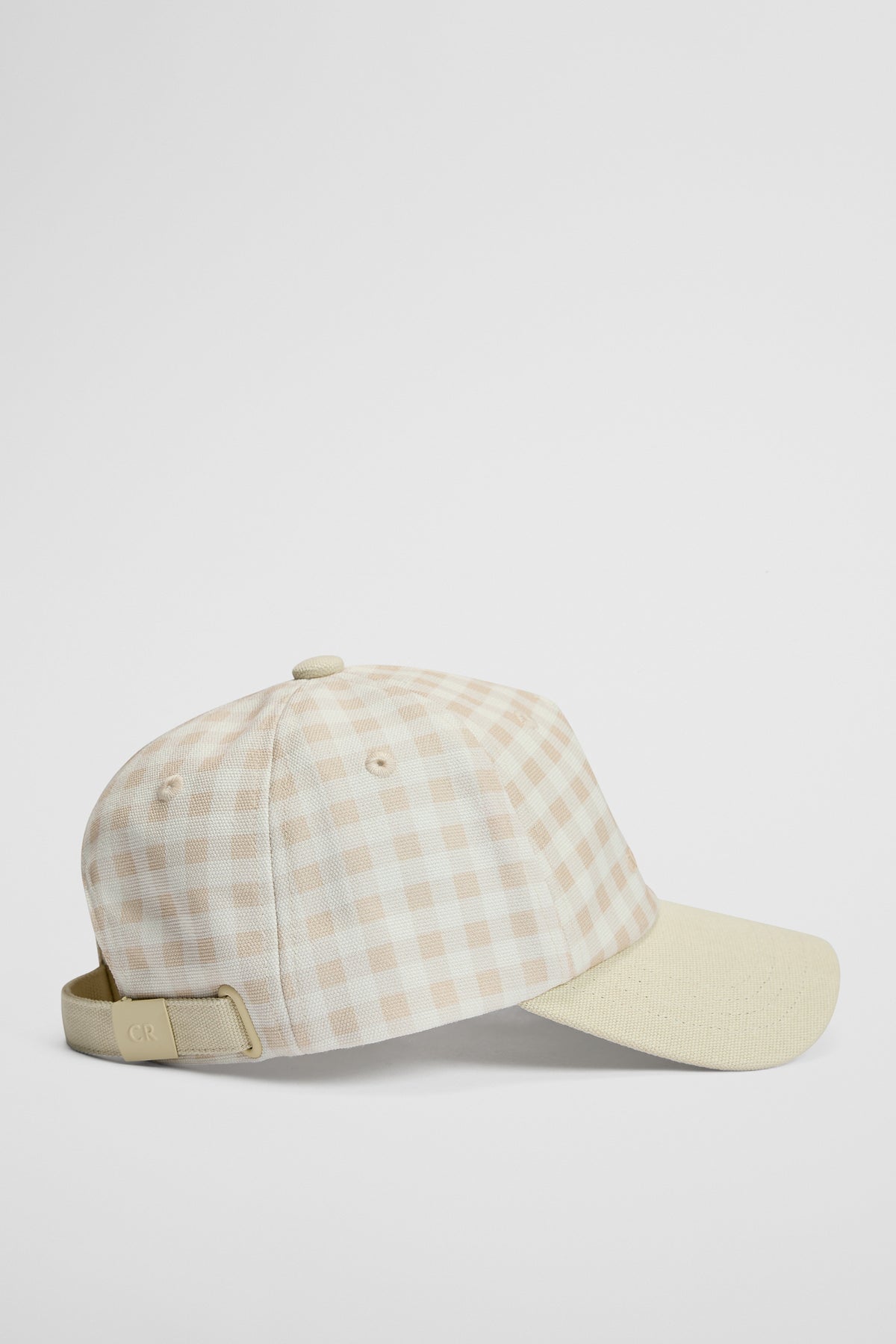 Australian Cotton Gingham Cap