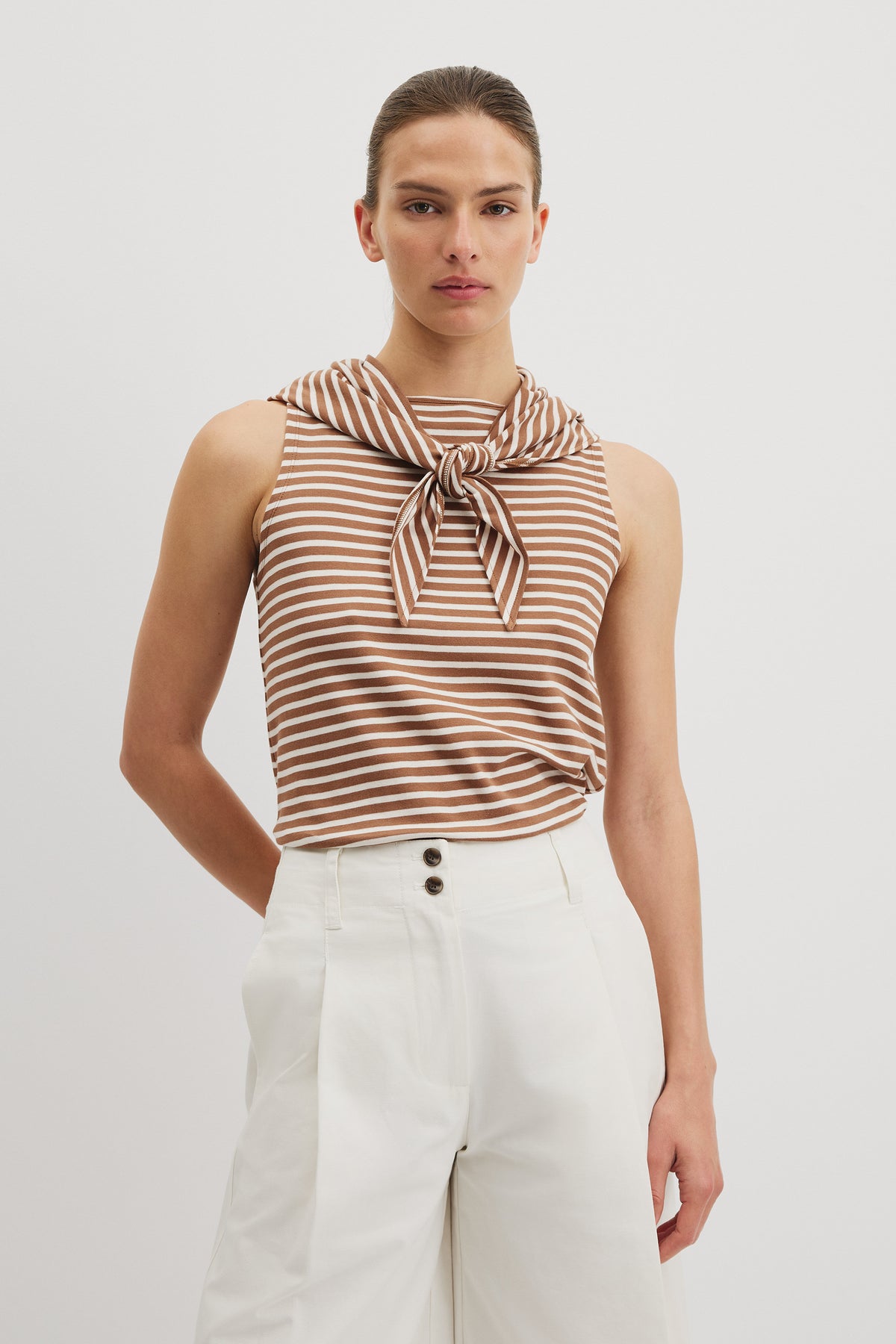 Scarf Tie Tank