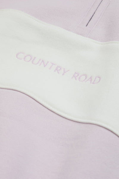Panelled 1/4 Zip Sweat