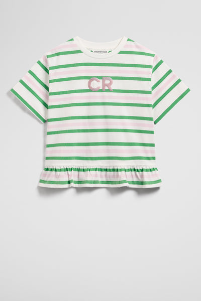Short Sleeve Peplum T-Shirt