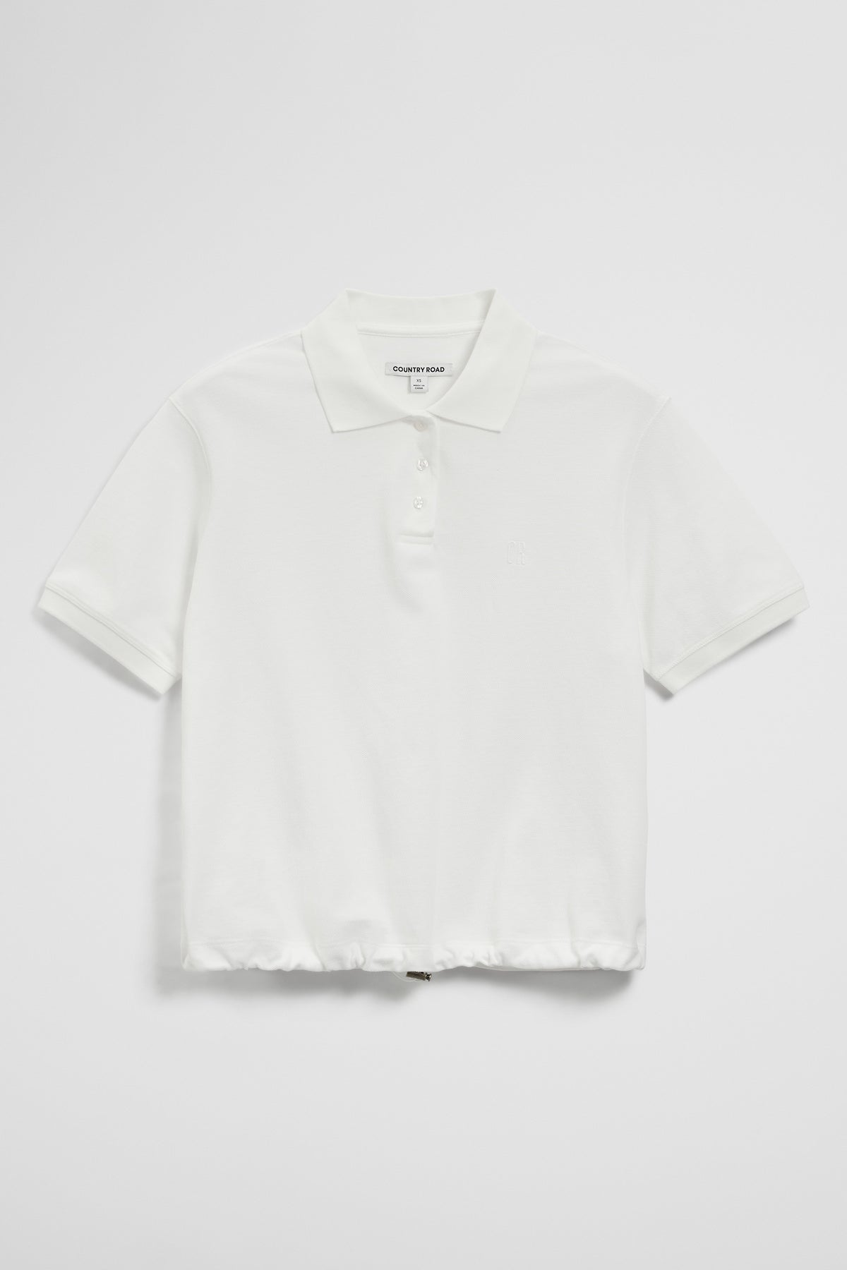 Drawcord Pique Polo