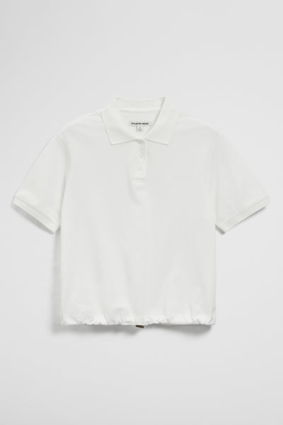 Drawcord Pique Polo