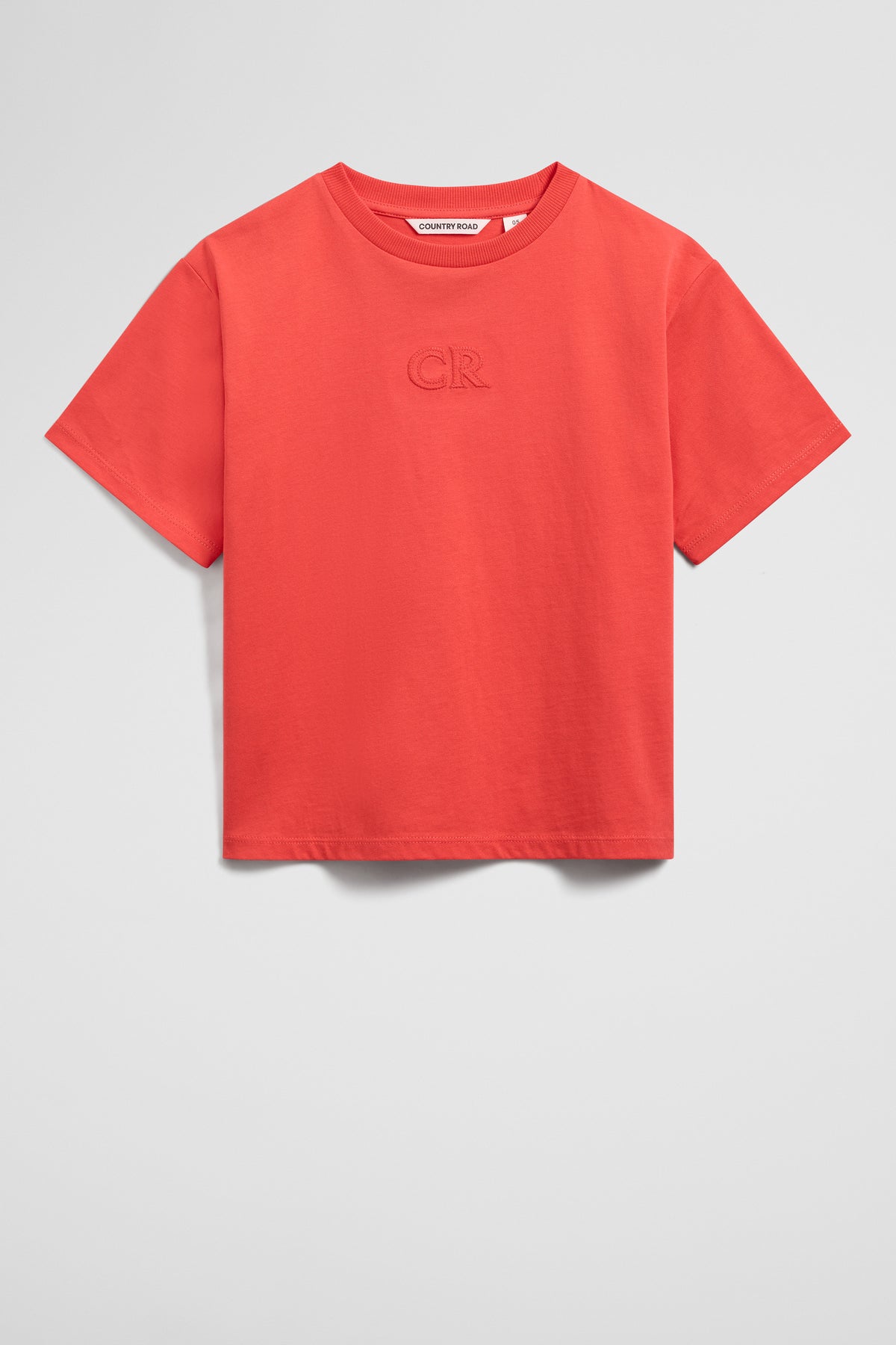 Short Sleeve Applique Logo T-Shirt