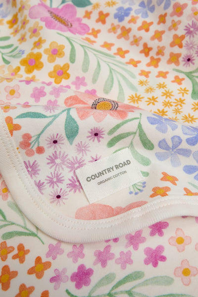 Organically Grown Cotton Jersey Swaddle