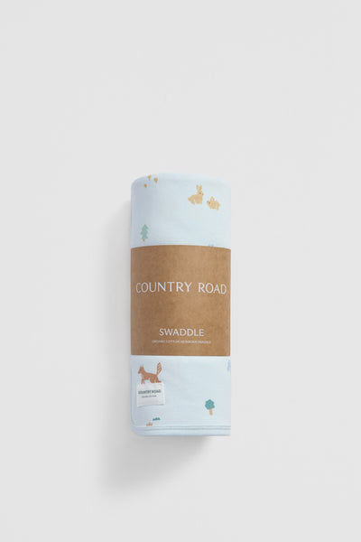 Organically Grown Cotton Jersey Swaddle