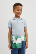 Short Sleeve Logo Polo