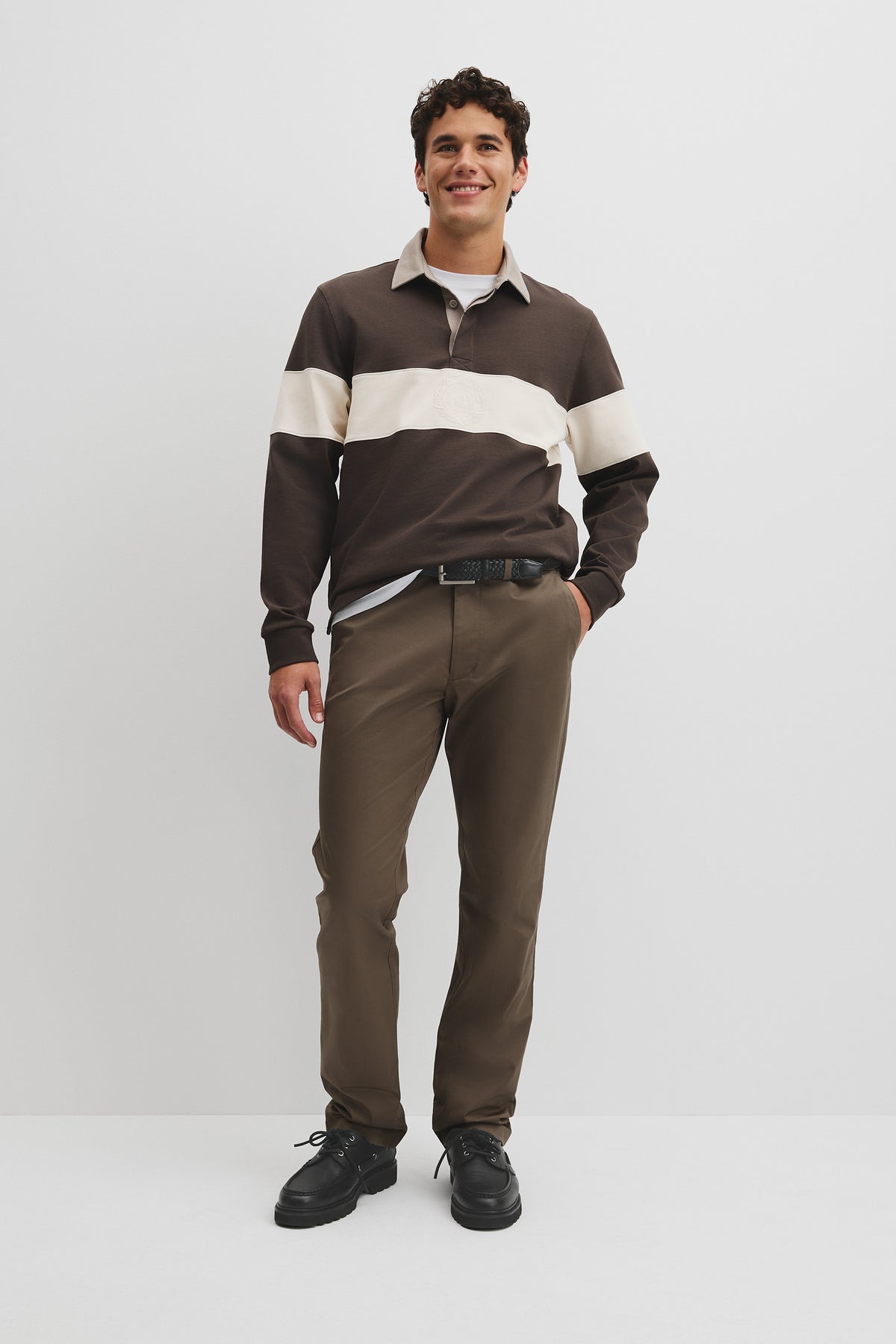 Australian Cotton Panel Rugby Polo
