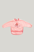 All-covered Smock Bib - Croissant Peach - Peach - image 1