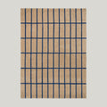 Tiiliskivi Bright Blue Rug 200x140cm - LIGHT BEIGE - image 1
