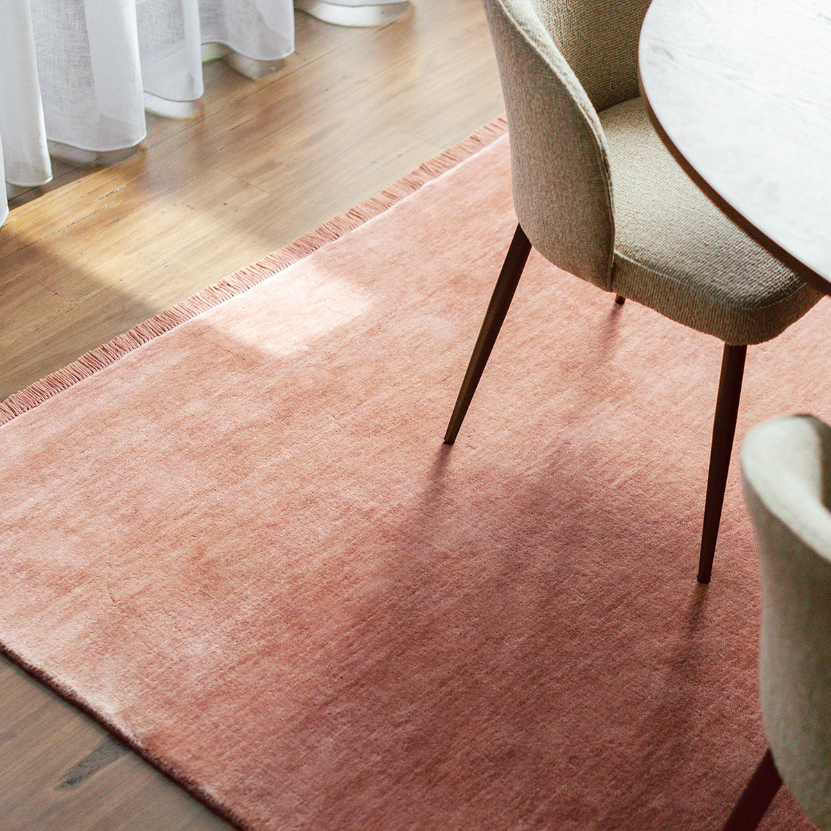 Kinship Blush Pink Rug 400x300cm - Soft Rose - image 1