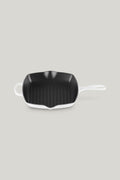 Signature Cast Iron Square Grillit 26cm - White - image 1