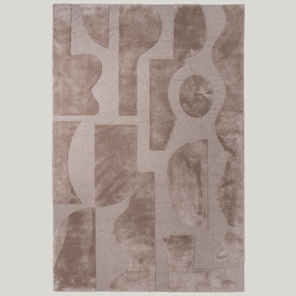 Twinset Mural Cement Rug 240x170cm - Stone - image 1