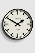 Newgate Jones Railway Wall Clock - Black - Black - image 1