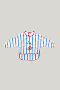 All-covered Smock Bib - Super Rad Blue - Blue - image 1