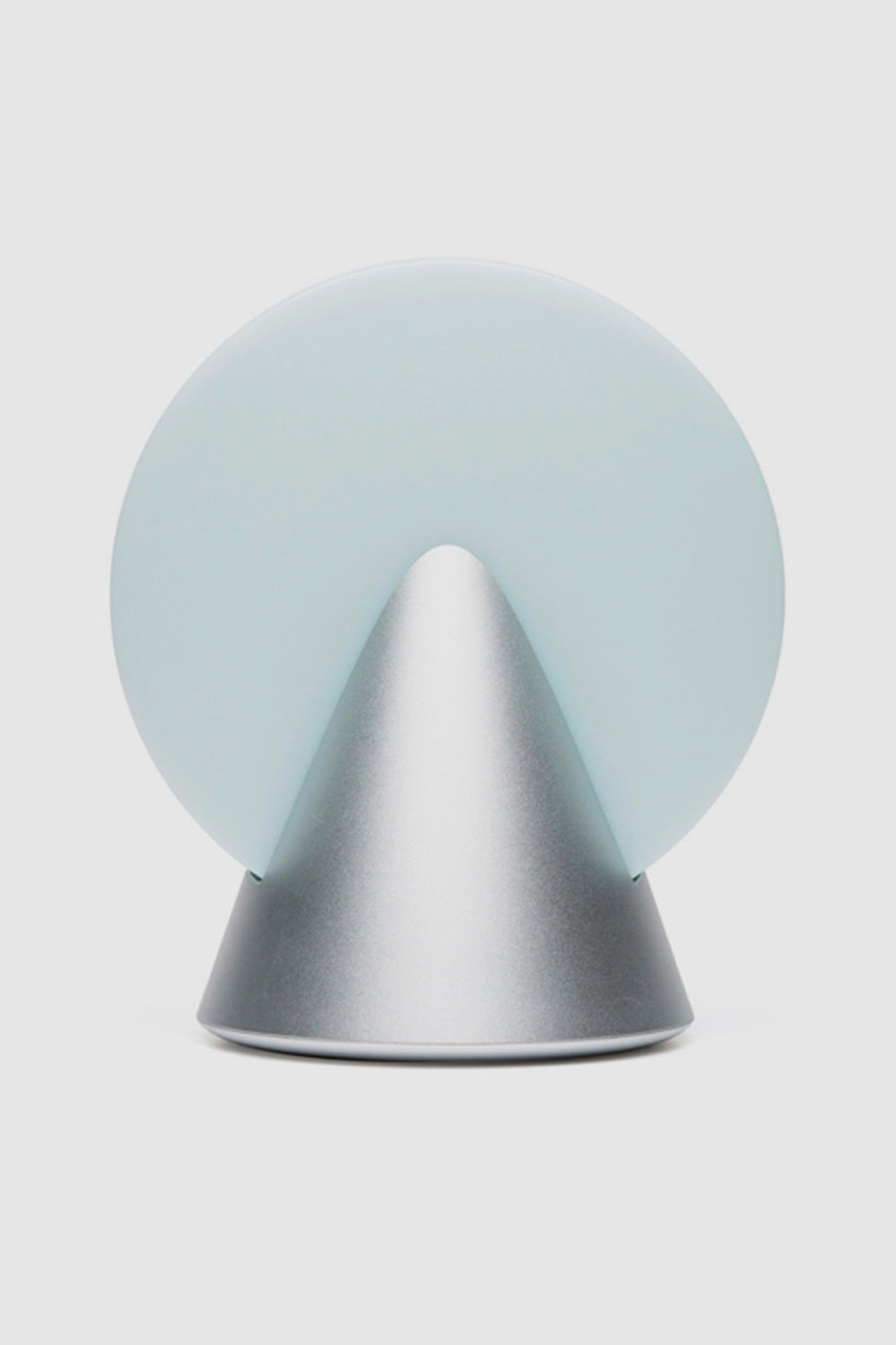 Conic Spherical Portable Led Lamp - Alu Polish - Aluminium - image 1