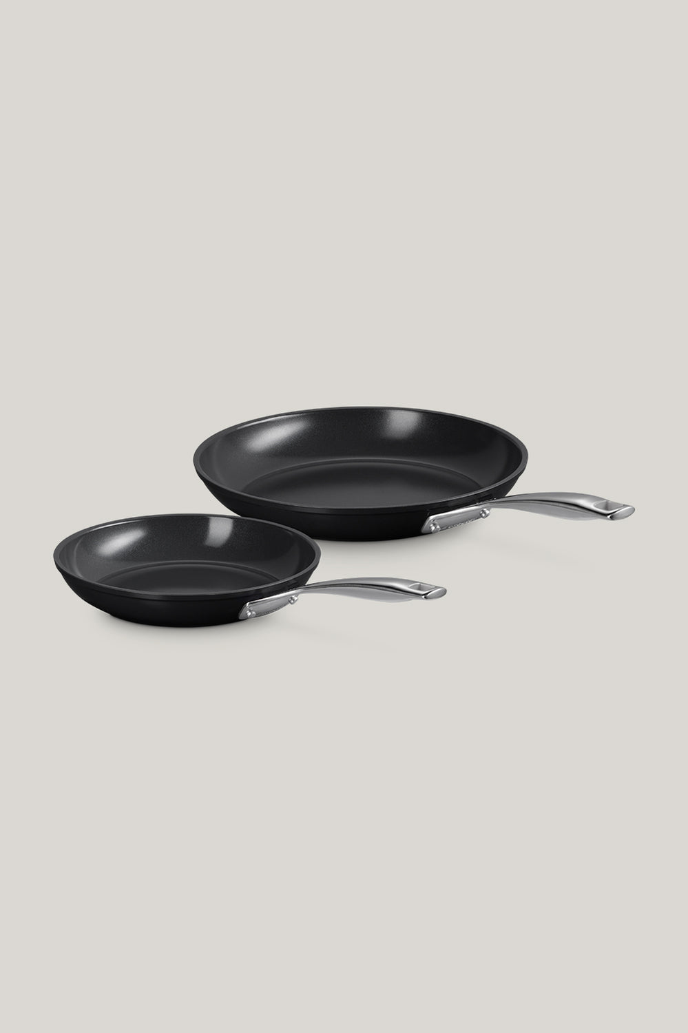 Non Stick Ceramic Fry Pan Set - NO COLOUR - image 1
