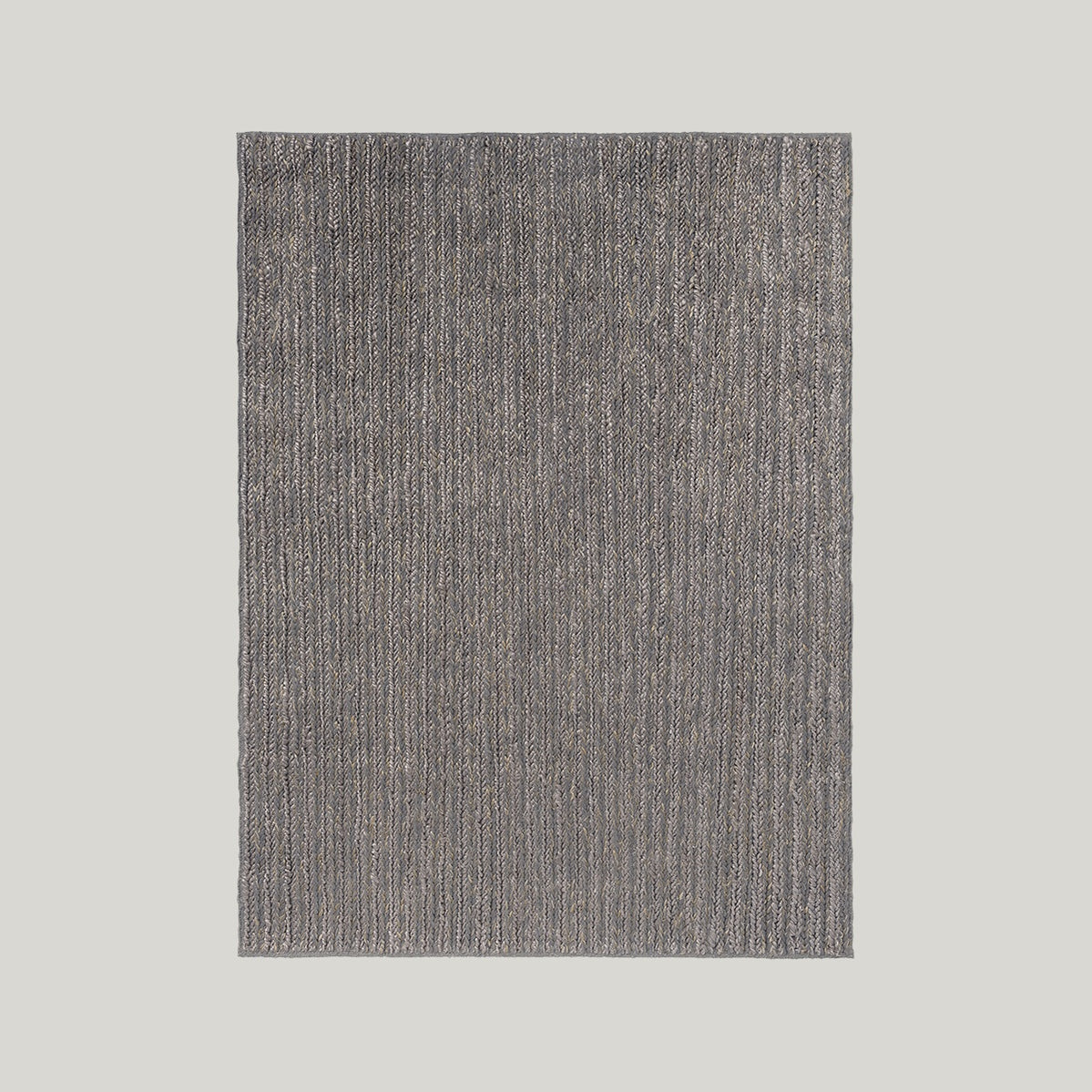 Craft Plait Stone Rug 280x200cm - Stone - image 1
