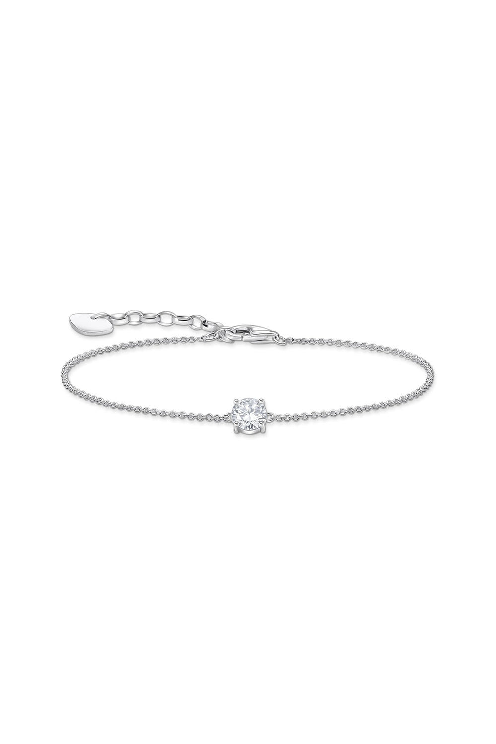 Essential Solitaire Bracelet In Silver - Silver - image 1