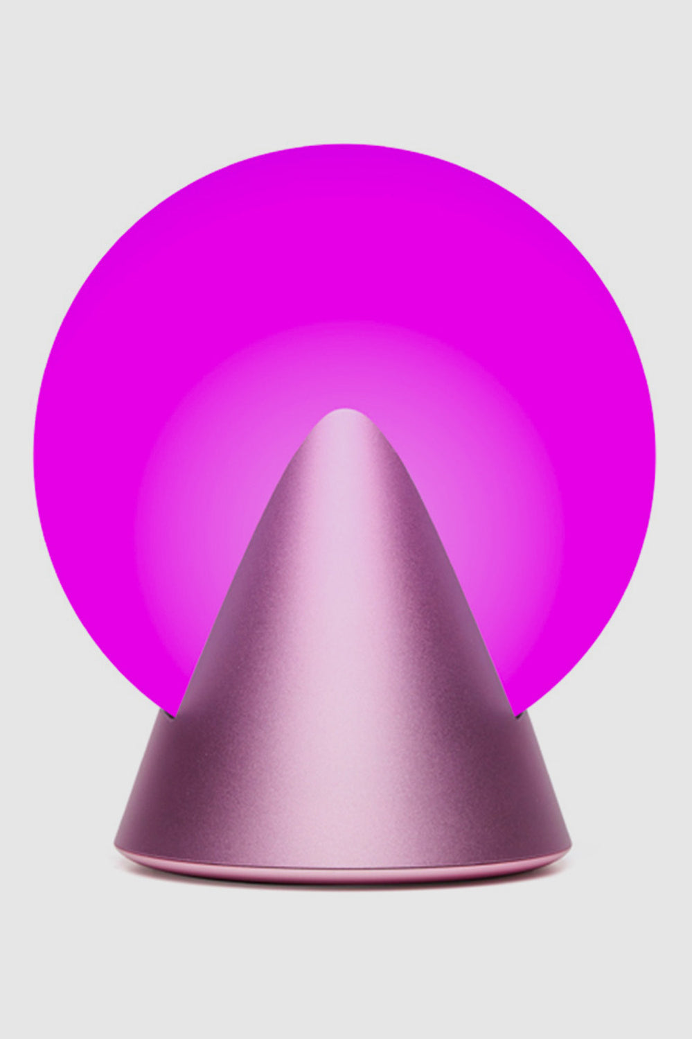 Conic Spherical Portable Led Lamp - Pink - Pink - image 1