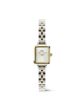 Quadro Mini Arch Link Two Tone Watch - Silver Gold - image 1