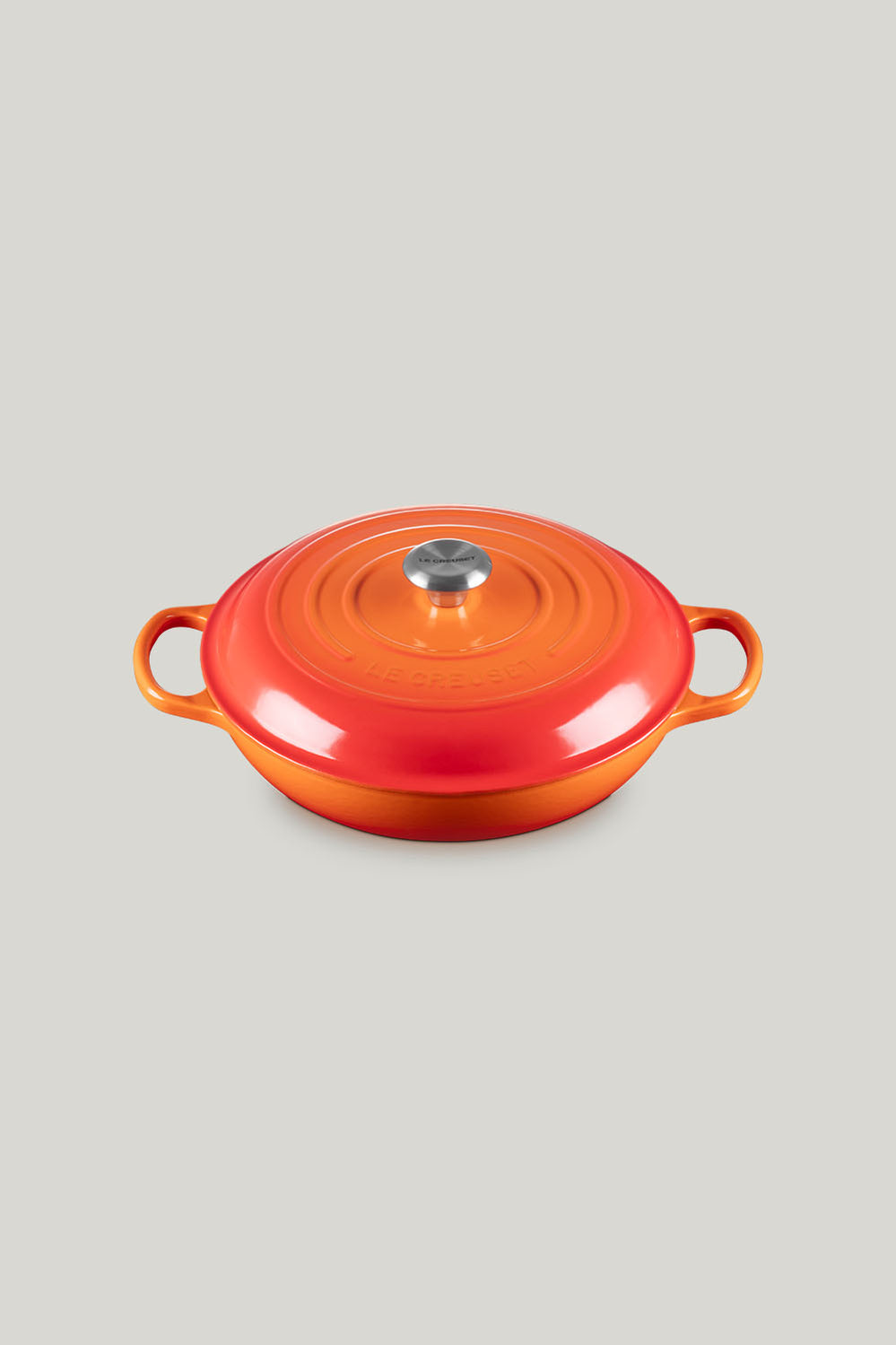 Signature Cast Iron Shallow Casserole 30cm - Volcanic - image 1