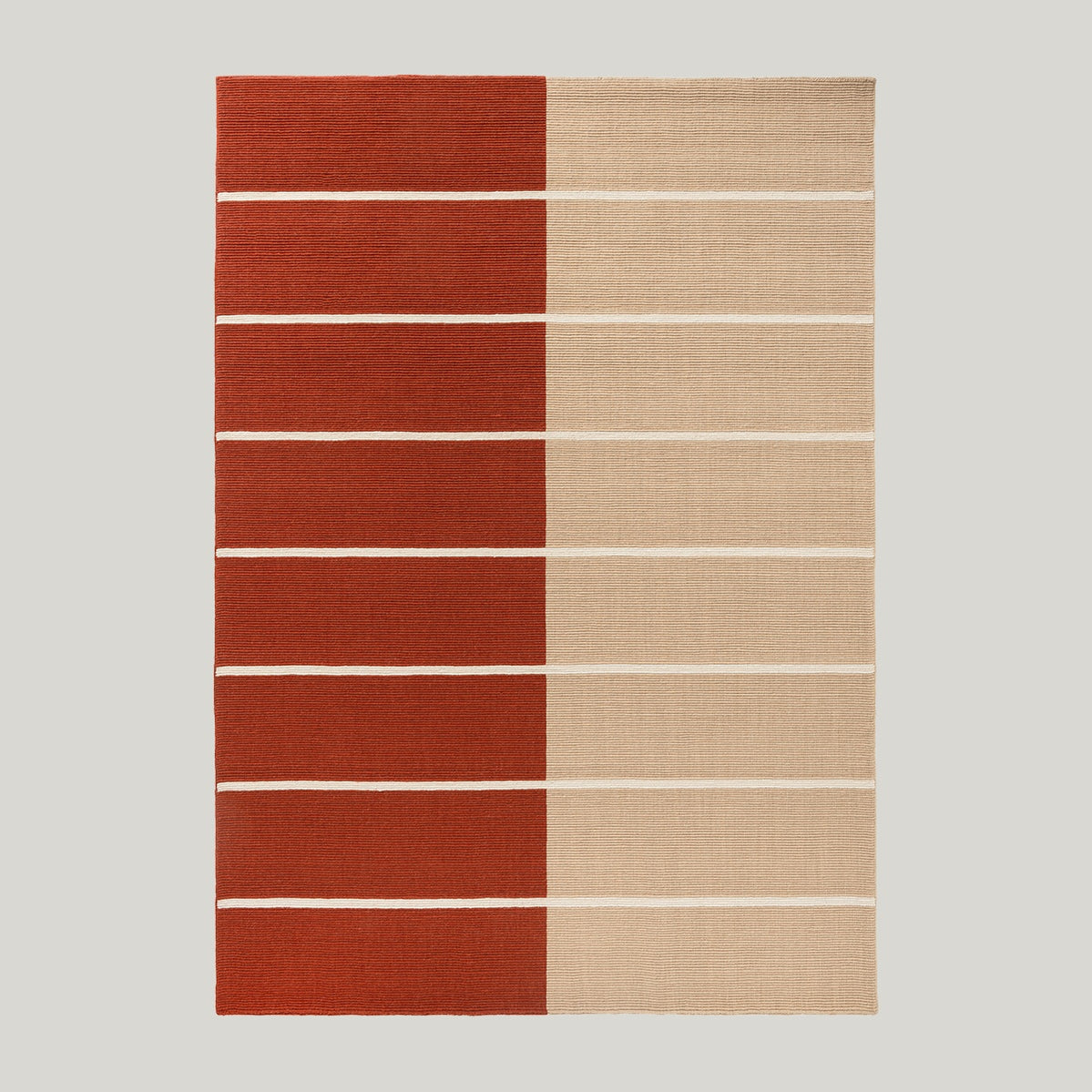 Tiibet Burnt Orange Rug 280x200cm - Burnt Rust - image 1