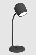Ellie Smart Lamp With Bluetooth Speaker & Qi Wireless Charger - Black - Black - image 1