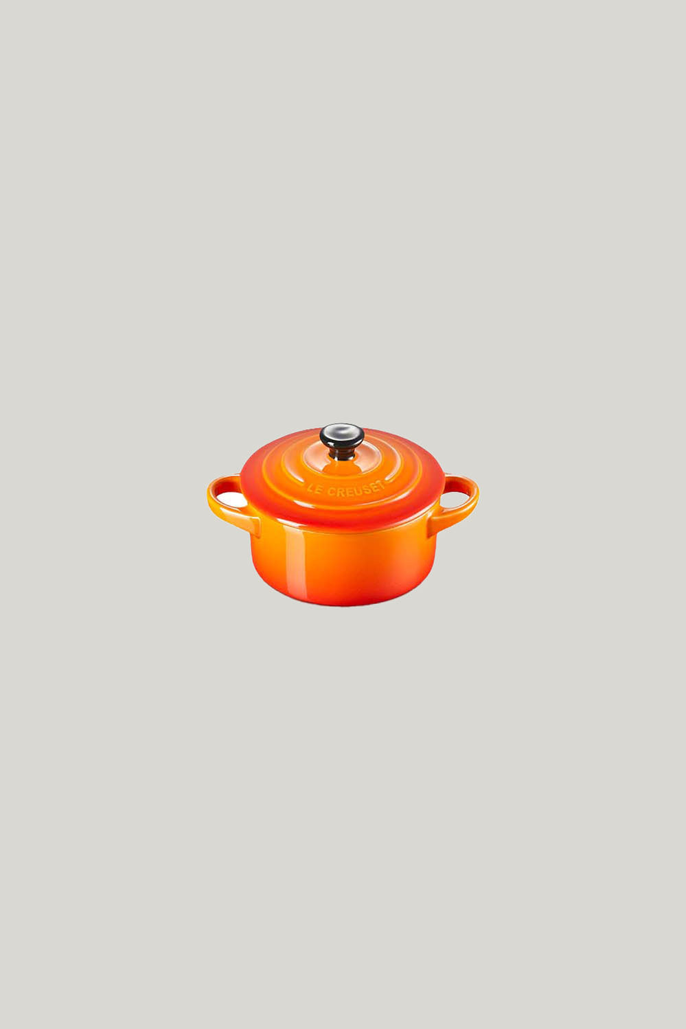 Stoneware Mini Cocotte 10cm - Volcanic - image 1