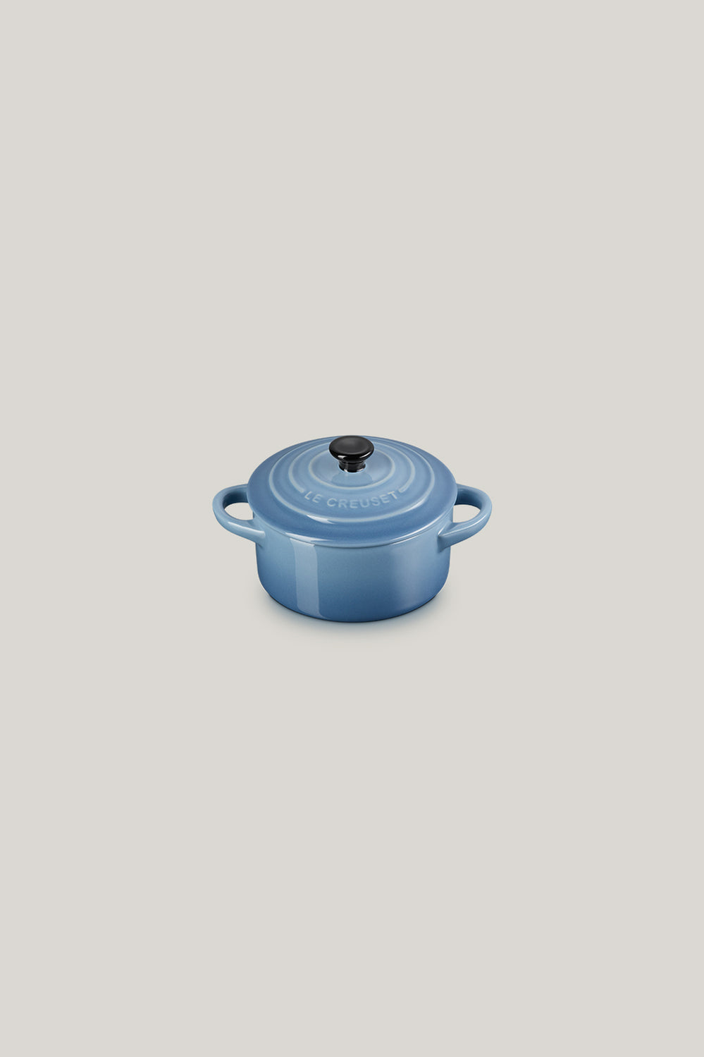 Stoneware Mini Cocotte 10cm - Chambray - image 1