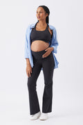 Tempo Flare Maternity Legging - Black - image 1