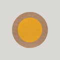 Habitat Festival Round Yellow Outdoor Rug 200x200cm - Beige - image 1