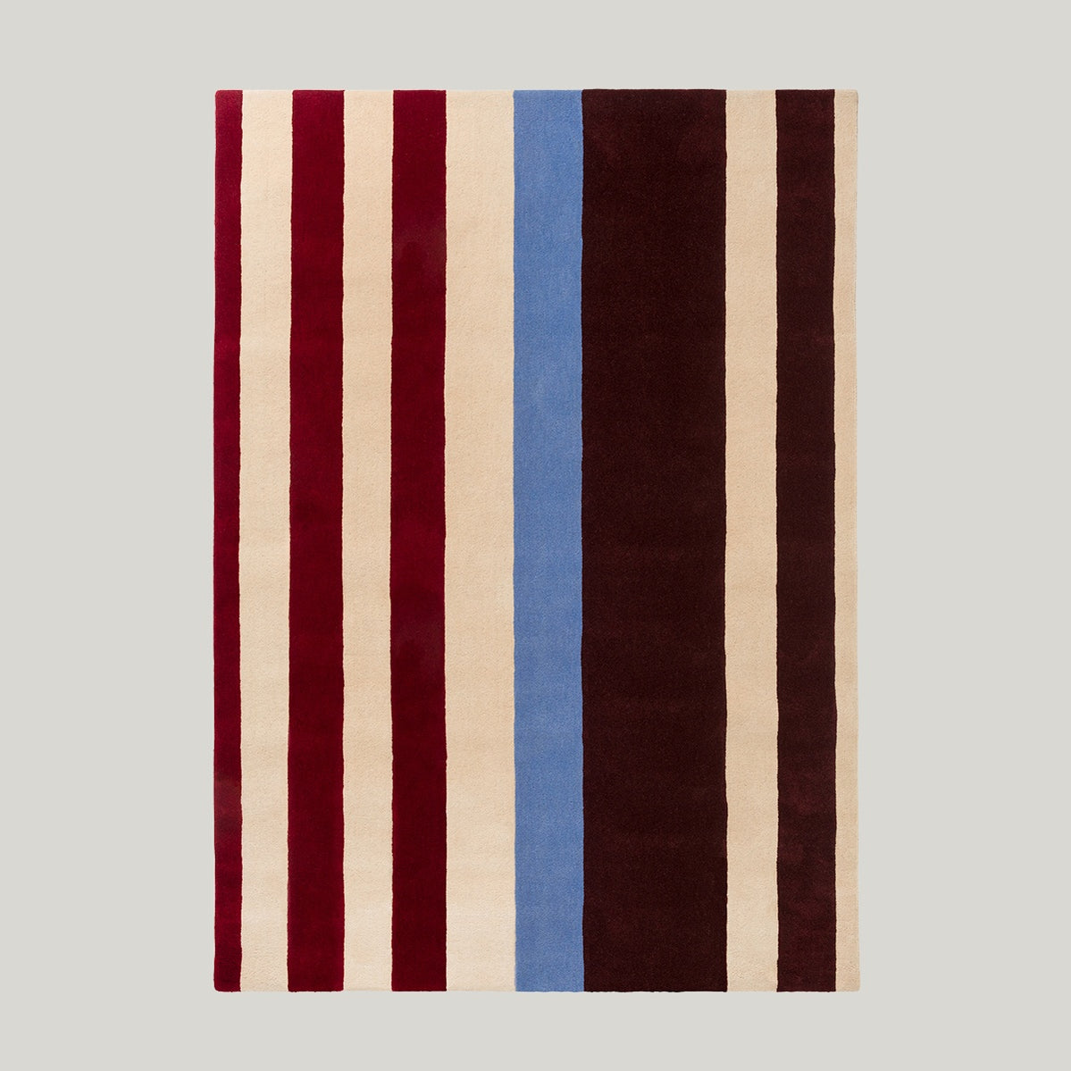 Ralli Burnt Orange Rug 240x170cm - Cream - image 1