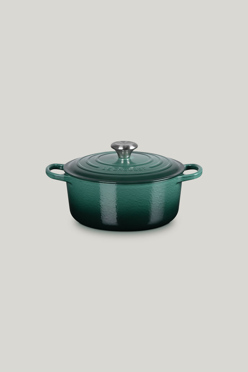 Signature Cast Iron Round Casserole 24cm - Artichaut - image 1